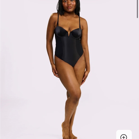 NEW Parade Sheer Sculpt Demi Bodysuit - Picture 4 of 5
